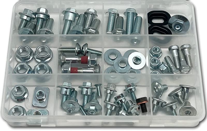 Specbolt Fasteners Specbolt CRF Essentials Track & Trail Bolt Kit Fits: All Honda CRF150R CRF250R CRF450R Kick Start Seat Subframe Fenders Brake Rotors Sprocket Fork Guards and much more - Image 2