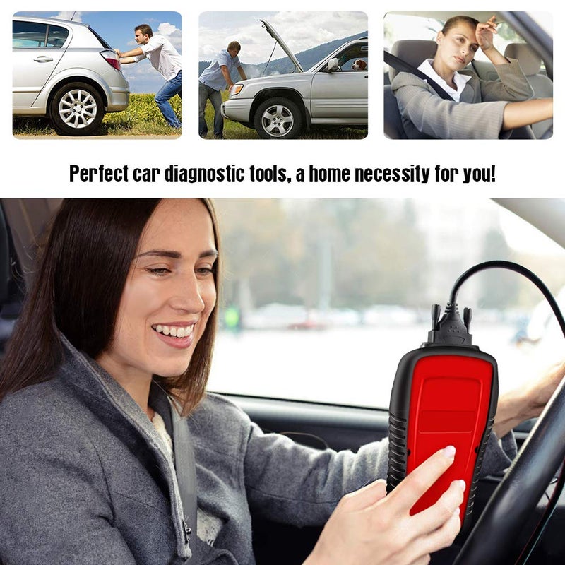 KONNWEI KW808 Auto OBDII Code Reader 2.8"Large Screen OBD2 Scanner with Full Diagnostic Scan Tool Functions Check Car Engine Light Fault Code Analyzer for All 1996 and Newer Cars with OBD II Protocol - Image 5