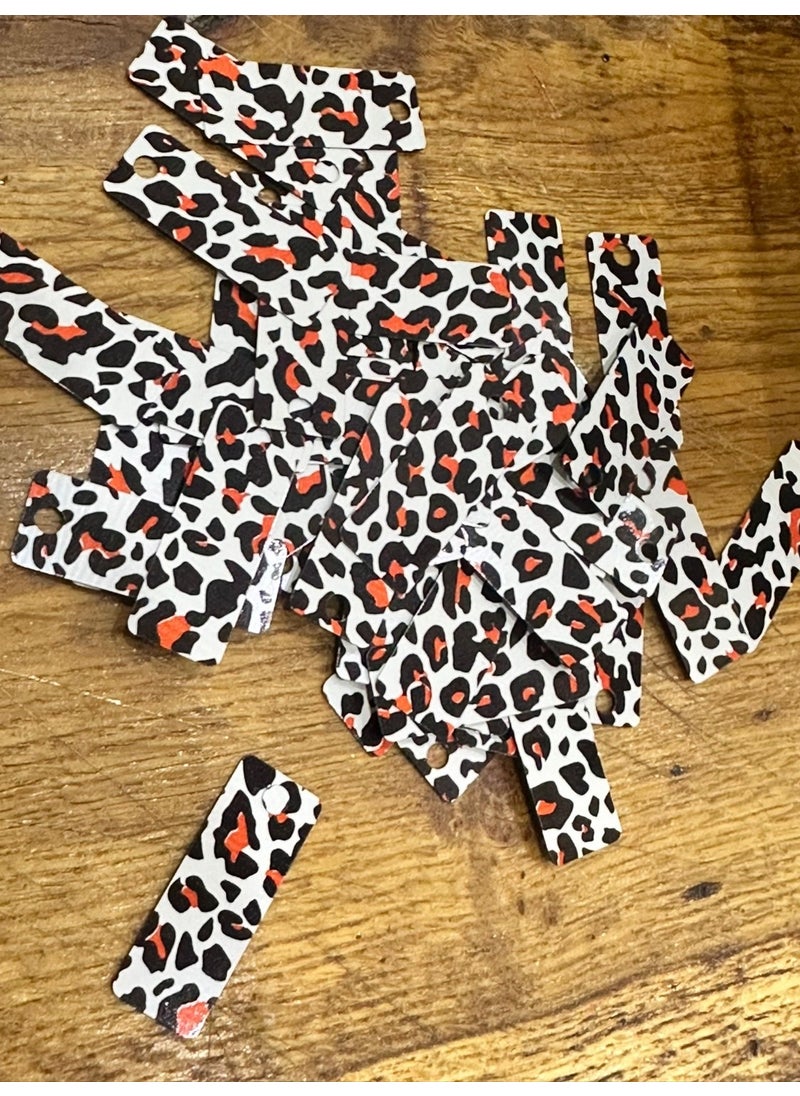 Gönülden Tasarım 3.50X1 cm Leopard Hole Bag Sequin Sequin  - Image 2