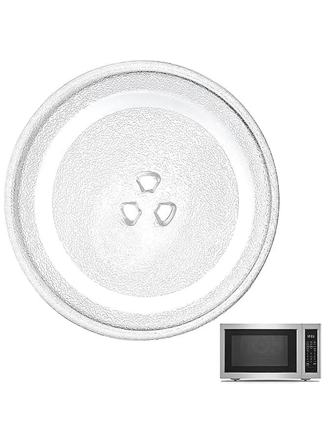 رينكس طق زجاجي ديل للميكروويف مقاس 315 سم م جودير، صيية دائرية متية للميكروويف، صيية ميكروويف ديلة لجي اي وسامسوج وماجيك شيف، امة للاستخدام في غسالة الصحو - Image 1