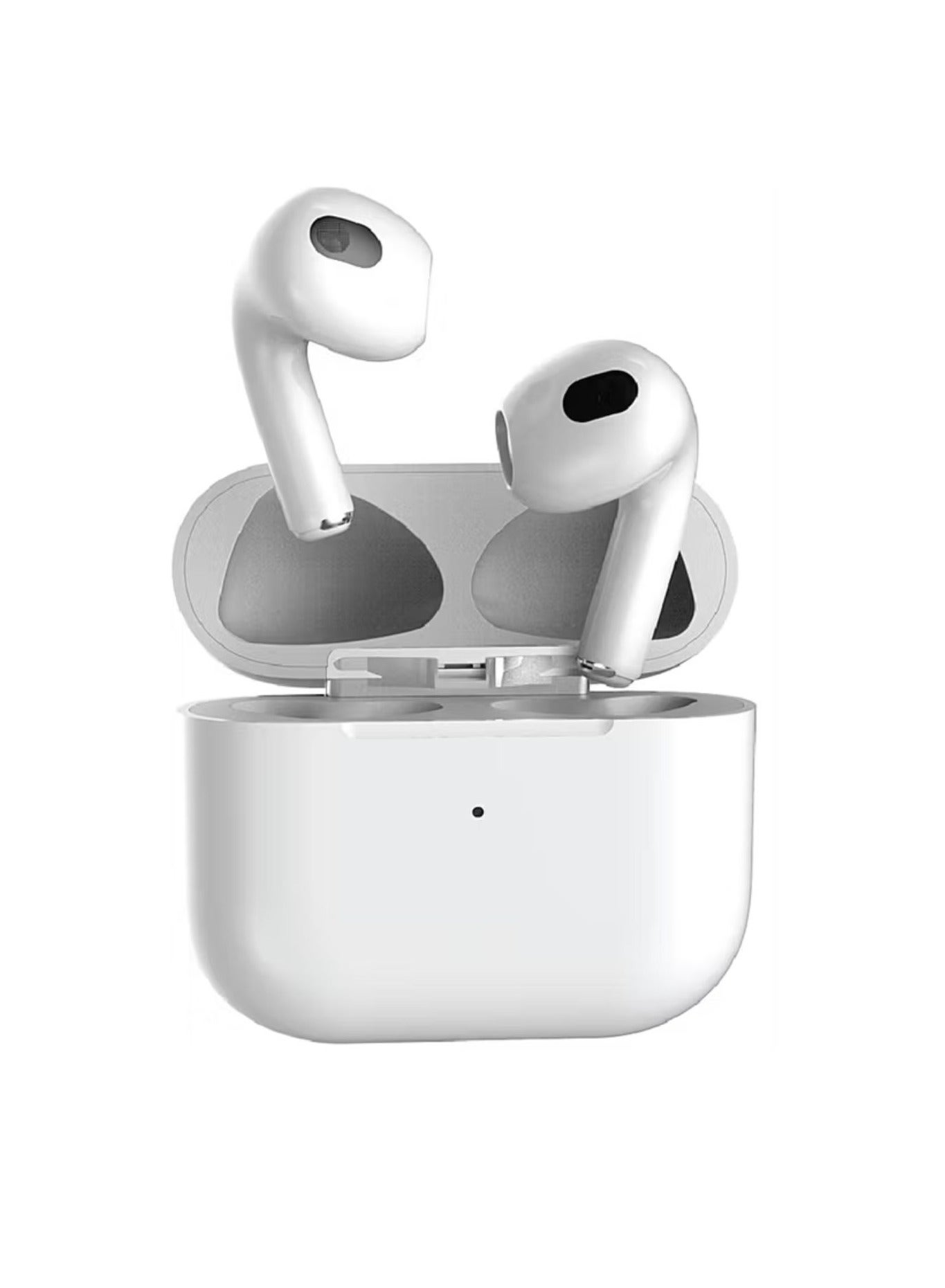 ENC Earbuds III True Wireless with 4 Hours Working Time, Wireless Charging Compatibility, 10m Transmission Distance, Pop-Up Connection - White