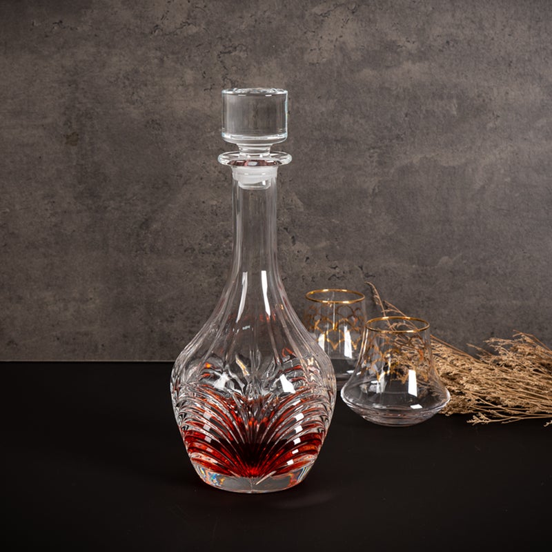 RCR Crystal Decanter Aurea Made In Italy - Image 4