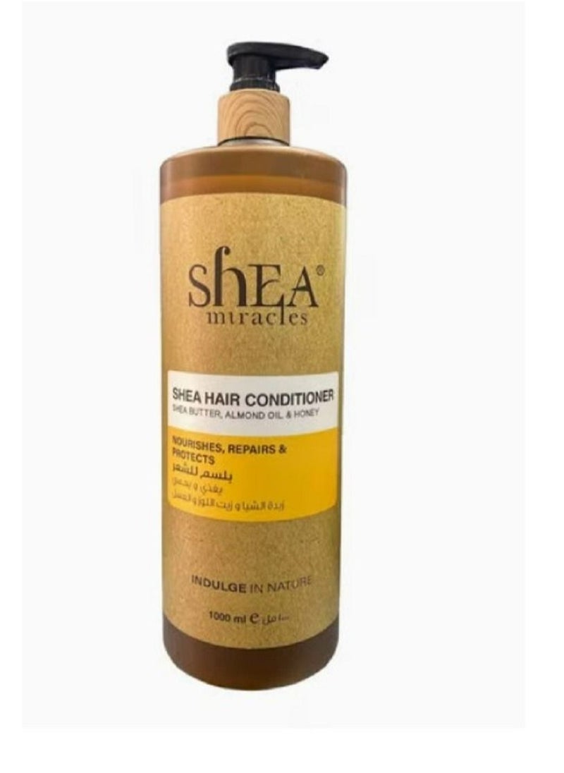 Hair Conditioner With Shea Butter Almond Oil And Honey Extract 1000 Ml - pzsku/Z05475F5245ACD2C1B6DFZ/45/_/1671963482/63e27da1-6534-4fc1-b4e2-2b2986579f12