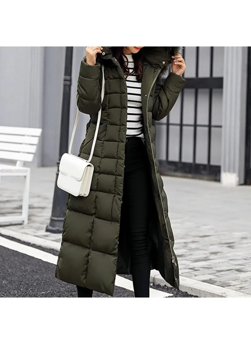 Barbora Daily Winter Full Length Women's Puffer Coat BT180HAKI4