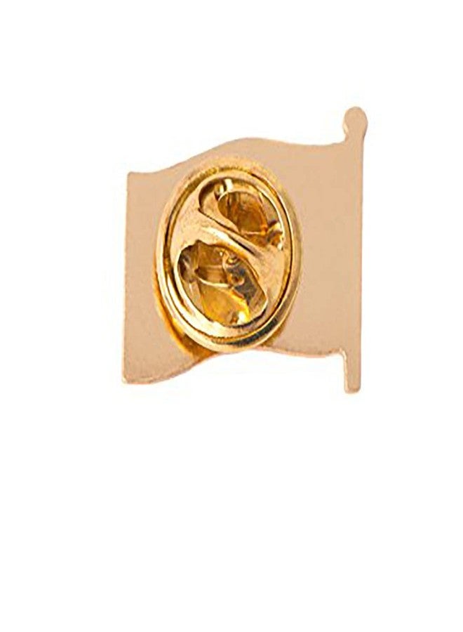 Leonardi Metal Lapel Pin/Brooch For Mens | Suit | Formal | Metal | Alloy | Packaging - Wooden Box | Size - Standard | Colour - Flag Multi | Pack of 1 | - Image 5