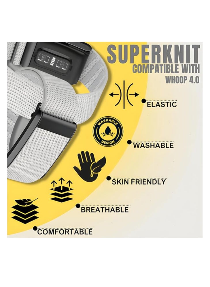 Nylon Sport Replacement Band Compatible with Whoop 4.0 Band, Soft and Comfortable Replacement Strap | Elastic & Easy to Use Wristband  - Image 5