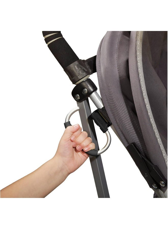 Oxo Tot Handy Stroller Hooks - Gray - 2 Pack - Image 3