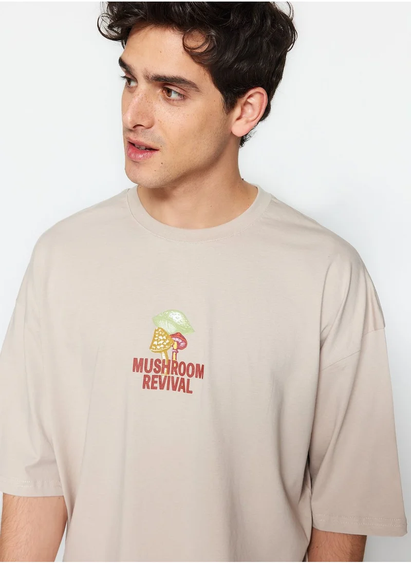 trendyol Graphic Crew Neck T-Shirt