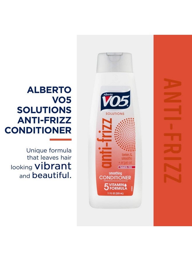 VO5 O5 Solutions Antifrizz Conditioner 11 Fl Oz Help Tame And Smooth Unruly Hair Giving You A Sleek Beautiful Look - Image 3