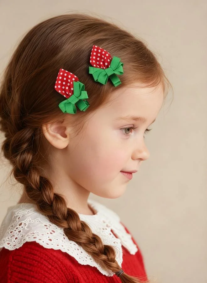 Take Two Set of 2 - Strawberry Hair Clips