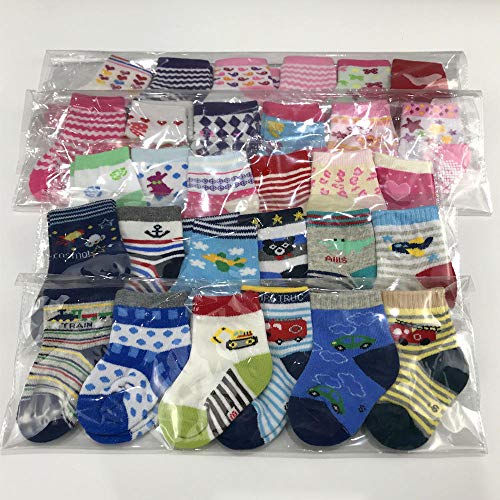WAFUNNE Baby Boys Socks Wholesale 20 Pairs Baby Socks Cotton Boy 0-12 months - Image 5