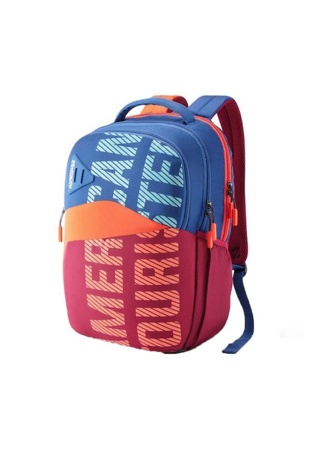 American Tourister Sest+ Polyester 2 Compartment Unisex Backpack (Blue,Frsz) (Free Size) - Image 1