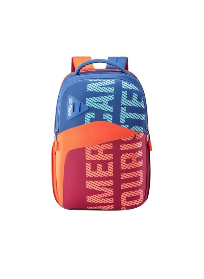 American Tourister Sest+ Polyester 2 Compartment Unisex Backpack (Blue,Frsz) (Free Size) - Image 3