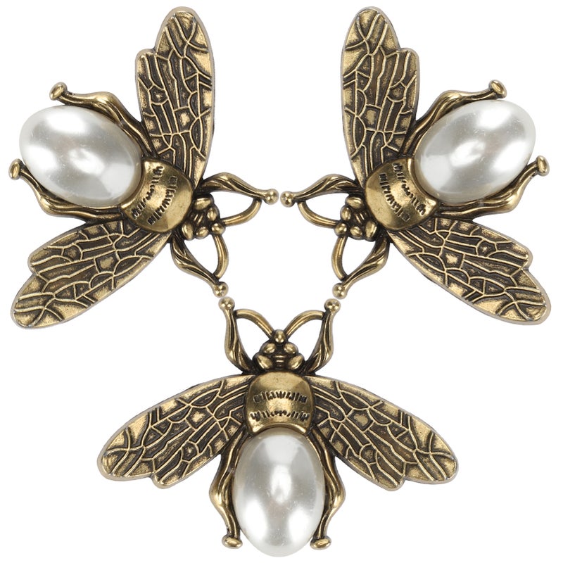 3Pcs Fashionable Shoe Clip Elegant Wedding Multifunctional Shoes Buckle Clothing AccessoriesWhite - Image 2
