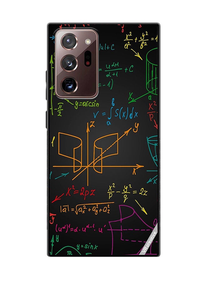 VR CREATIVE Protective Case Cover For Samsung Galaxy Note20 Ultra 5G Maths Formula Design Multicolour - Image 1