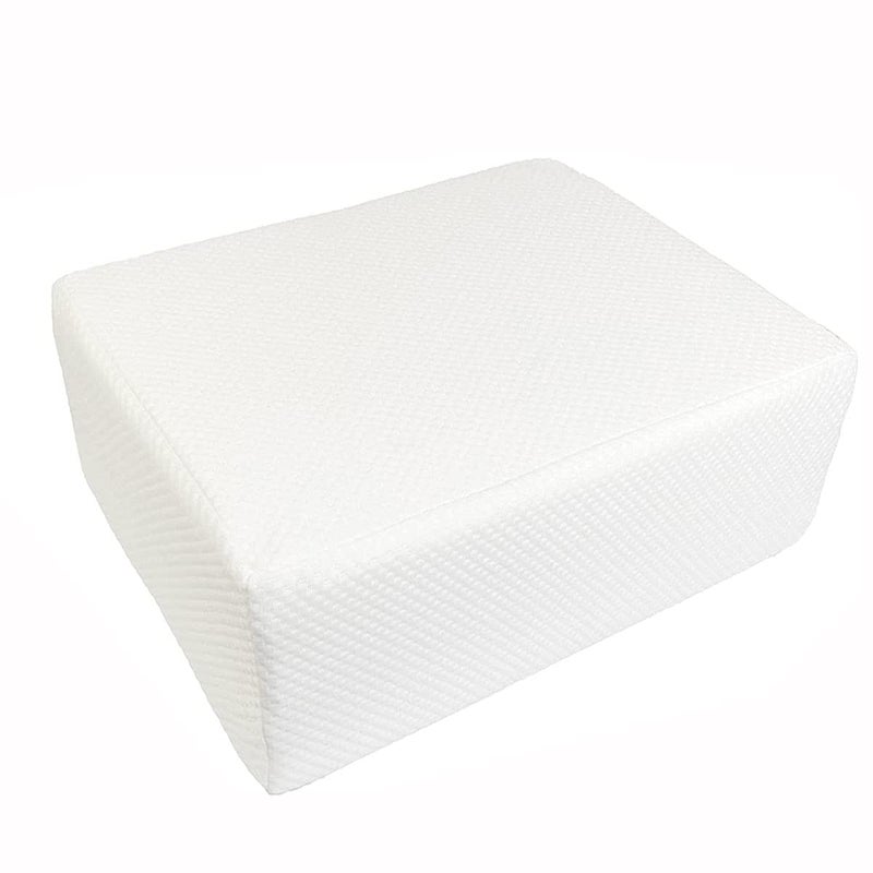 The Cube Memory Foam Square Pillow for Side Sleepers Ergonomic Support Cervical Pillow Head Cushionfor Neck and Shoulder Pain ReliefThicker Bed Pillow 15x12x4