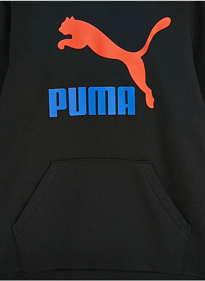 PUMA - Youth Classics Logo Hoodie - Image 1