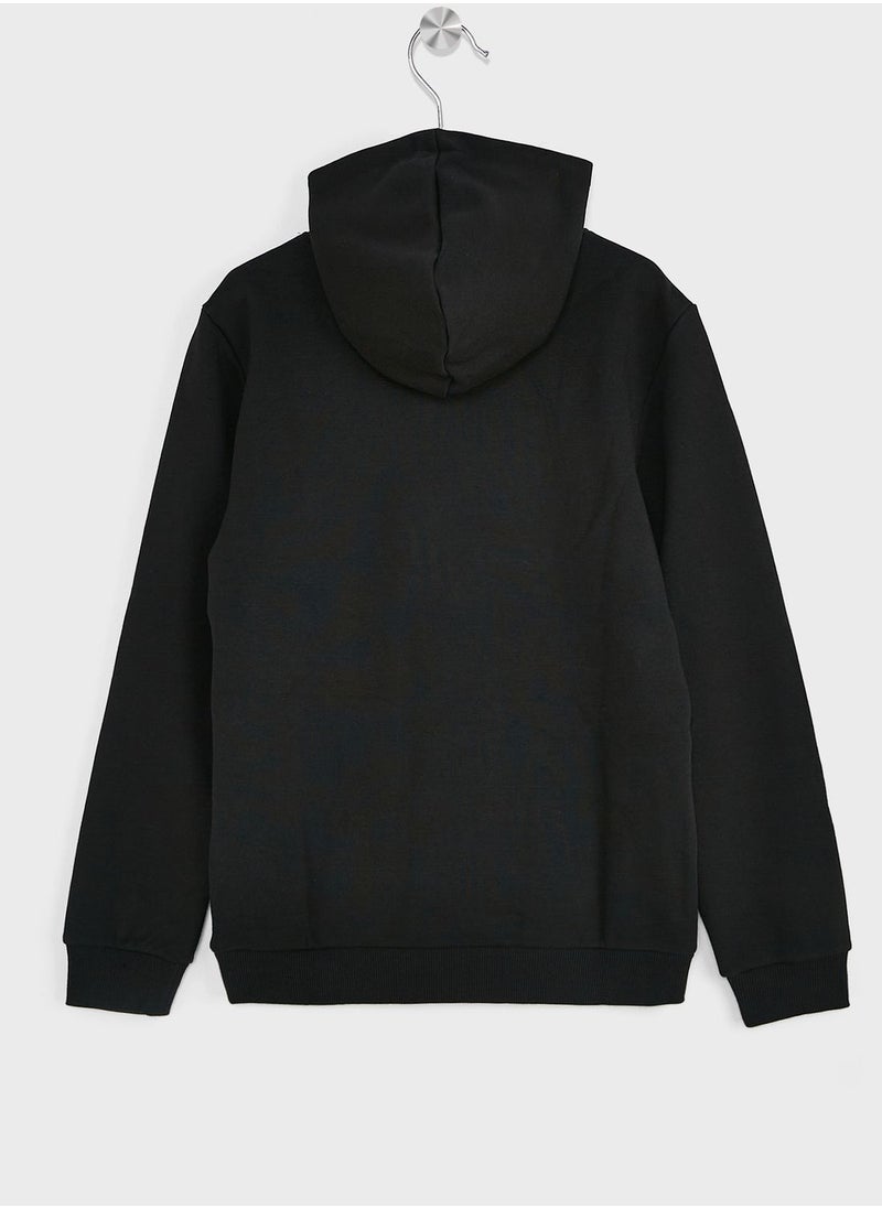 PUMA - Youth Classics Logo Hoodie - Image 1
