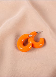 Acrylic Earring Orange