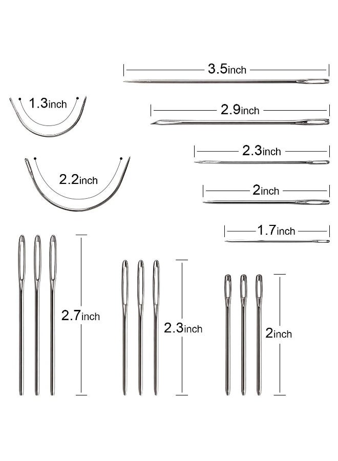 SYOSI Embroidery Patterns Punch Needle Kit Craft Tool Embroidery Pen Set Multi Color 29Pcs  - Image 2