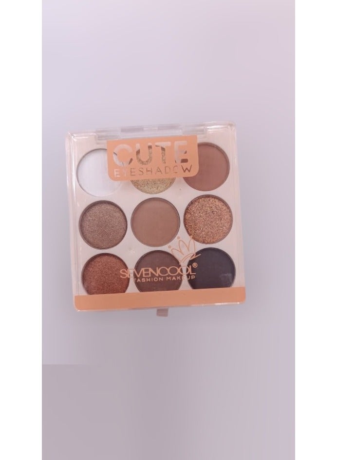 Sevencool Makeup Professional 9-in-1 Blusher Palette – Blush, Highlighter, Contour, and Eye Shadow for All Skin Tones - Image 2