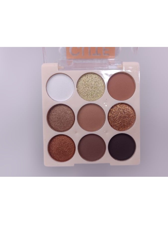 Sevencool Makeup Professional 9-in-1 Blusher Palette – Blush, Highlighter, Contour, and Eye Shadow for All Skin Tones - Image 4