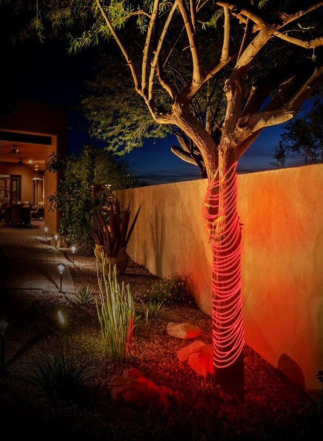 wipro Garnet 50 Meters Led Strip Light| 60 LEDs/Mtr | Red | Ip65-Waterproof | Flexible Rope Light for Outdoor & Indoor Decoration Strip for Balcony, False Ceiling|Pack of 1 - Image 2