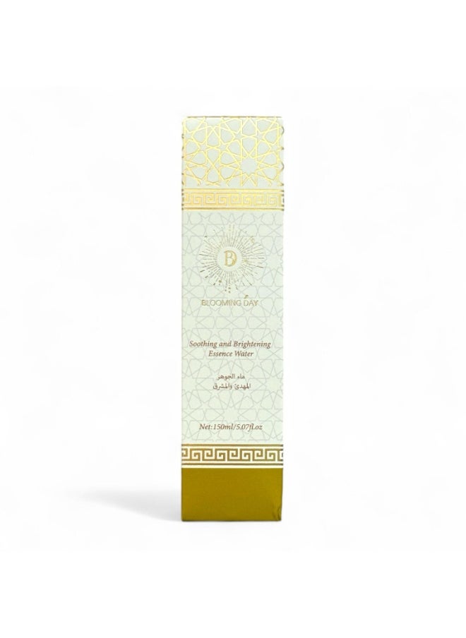 Blooming Day Soothing & Brightening Essence Water – 150ml | With Orange Flower Water, Niacinamide & 5 Types of Hyaluronic Acid | Lightweight Hydration & Glow | pH 5.3