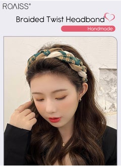 3Pcs Braided Headbands for Women Girls, Non Slip Fashion Headband Wide Hair Hoop Multicolour Hair Accessories Set - pzsku/Z0548BA338106CA353C0CZ/45/_/1708914598/d95c1156-856b-47c9-867b-27c8f44b6a95