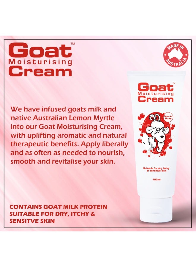 Goat Milk Cream with Manuka Honey 100ml - Image 4
