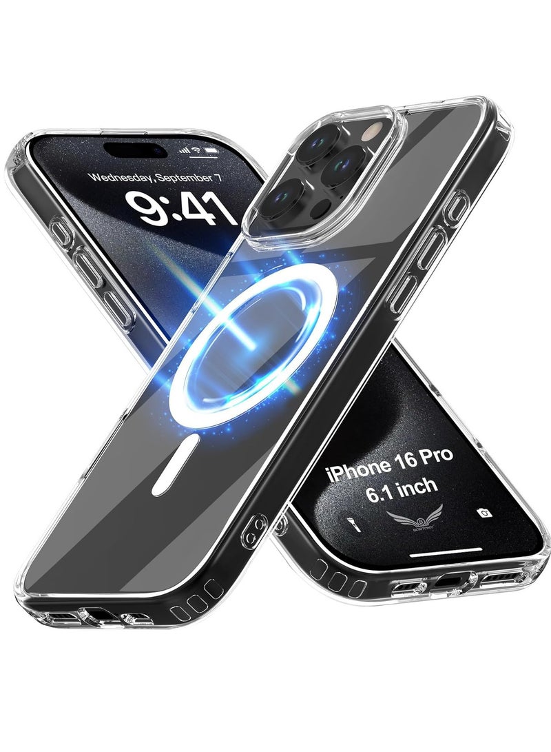 ELTRAZONE iPhone 16 Pro MagSafe Case – 6.3" Military-Grade Protection with Scratch-Resistant Magnetic Cover - Image 1