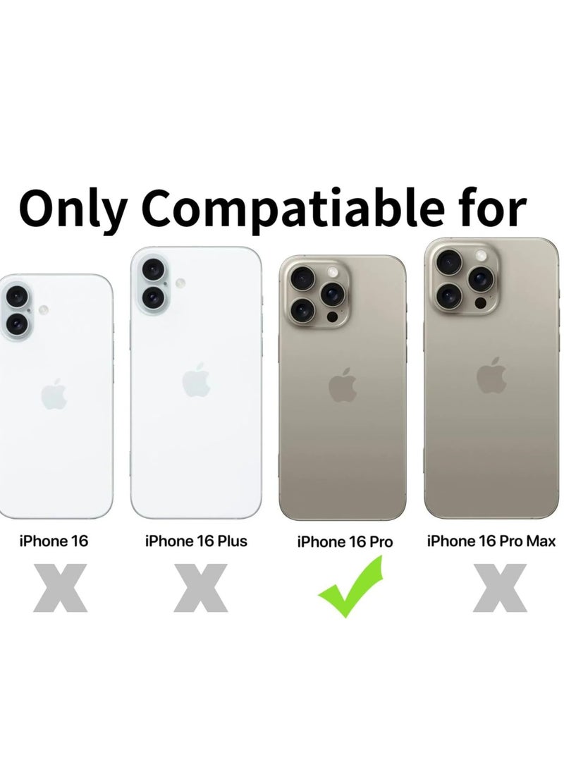 ELTRAZONE iPhone 16 Pro MagSafe Case – 6.3" Military-Grade Protection with Scratch-Resistant Magnetic Cover - Image 3