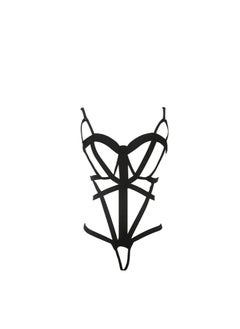 MANIKAN MANIKAN- women's bodysuit lingerie new with belts connected together  - Image 1
