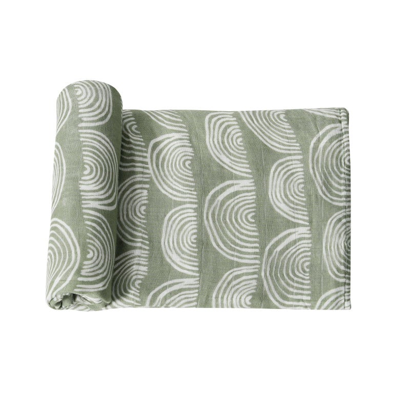 Hollyoo Muslin Swaddle Blanket 100 Viscose Made from Bamboo Muslin Swaddle Blankets for Boys and Girls Baby Receiving Swaddles Unisex Receiving Blanket Newborn Gifts Rainbow