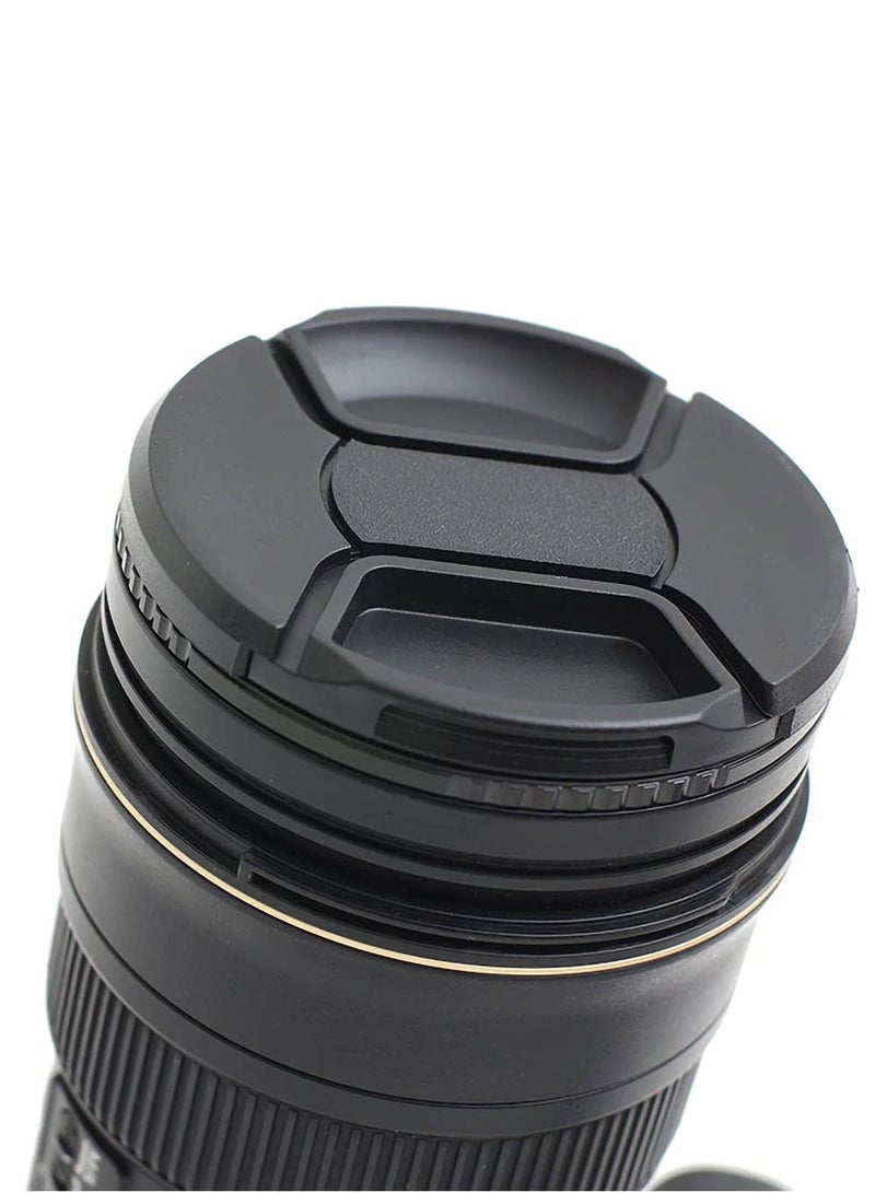 COOPIC 49mm Lens Cap Front Cover Protector Snap On Center Pinch for Camera Canon Nikon Sony DSLR - Image 4