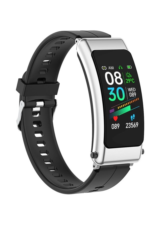AROAQ K50 1.08 inch Silicone Band Two -in-ONE TWS Earphone Detachable IP67 Waterproof Smart Watch Support Bluetooth Call  - Image 2