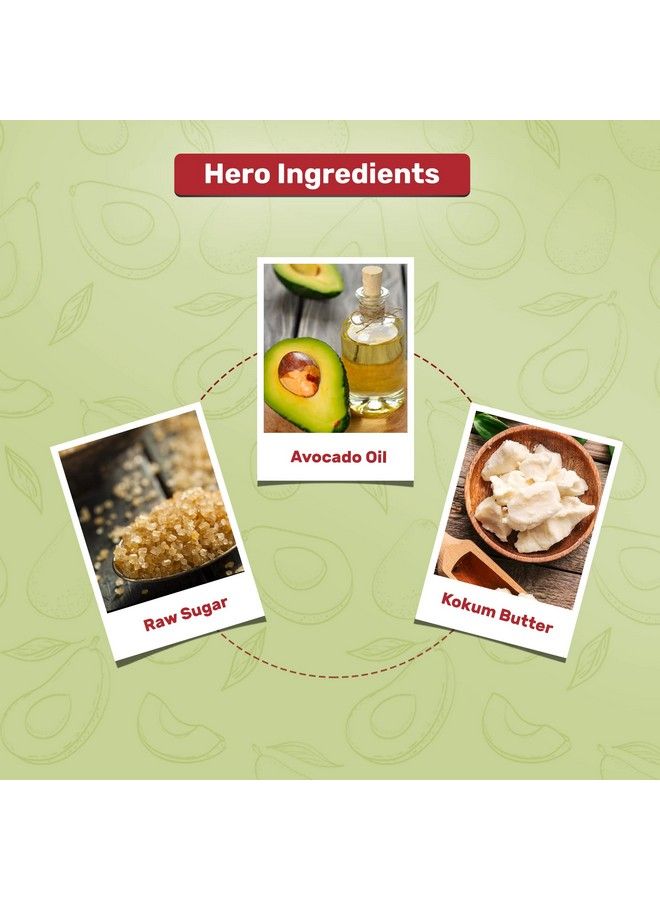 ENN Sugar Rush Nourishing Lip Scrub ; Removes Dead Skin Cells ; Beeswax ; Lightens Dark Lips ; Exfoliator ; Raw Sugar ; Natural ; For Men & Women ; 6Gm - Image 3