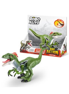 ROBO ALIVE ZURU ROBO ALIVE Dino Action S1 Raptor for Ages 3+  - Image 1