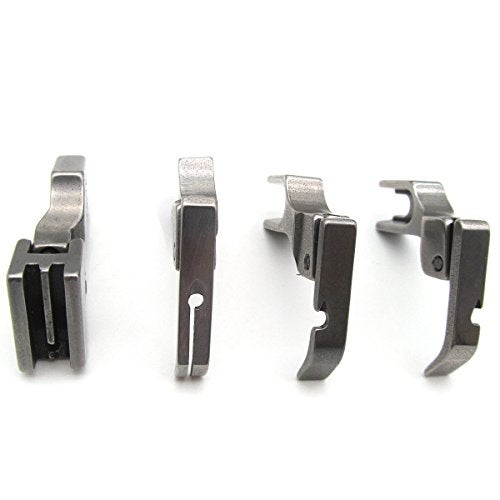 ckpsms KUNPENG - #P36N+P36LN+P363+S518N 1SET 4PCS Different Zipper Presser FEET FIT for Industrial Single Sewing Machines - Image 3