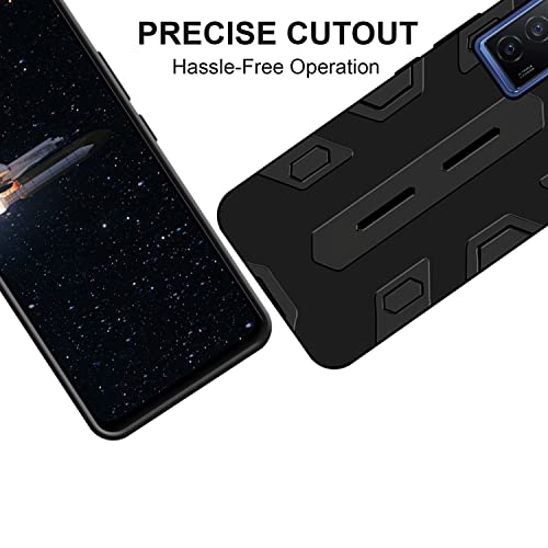 VIDO Shockproof Armor Back Case Cover for Vivo V23e 5G / Vivo V23e / Vivo Y75 (4G) - Image 4