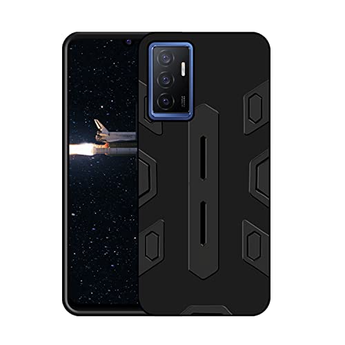 VIDO Shockproof Armor Back Case Cover for Vivo V23e 5G / Vivo V23e / Vivo Y75 (4G) - Image 1