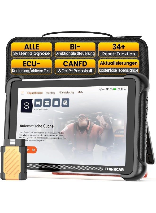 فكر في السيارة أداة تشخيص OBD2 ThinkScan TK689BT مع 34 وظيفة إعادة ضبط + تشخيص شامل للنظام - Image 1