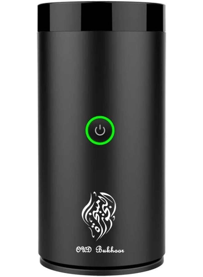 أتشز موزع عطور كهربائي مبخرة البخور بتصميم صغير للسيارة، قابل لإعادة الشحن بمنفذ USB، موزع روائح محمول للسيارة والمنزل - Image 2