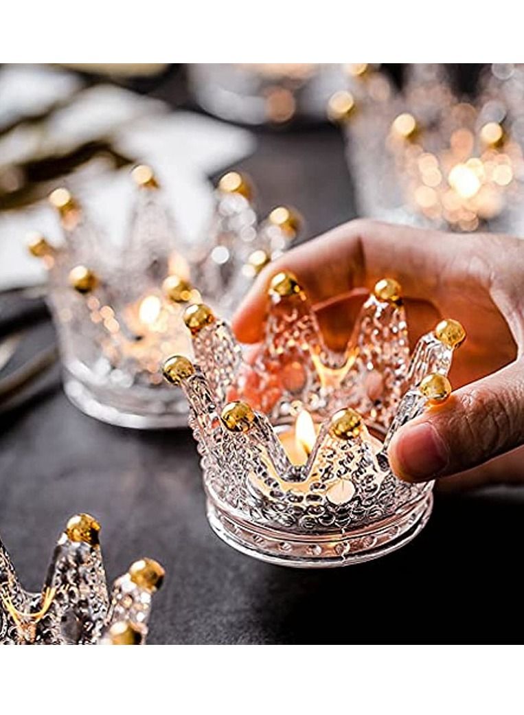 Loquat Crown Tea Light Candle Holders, Jewelry Holder for Wedding, Party and Home Decor  - Image 2