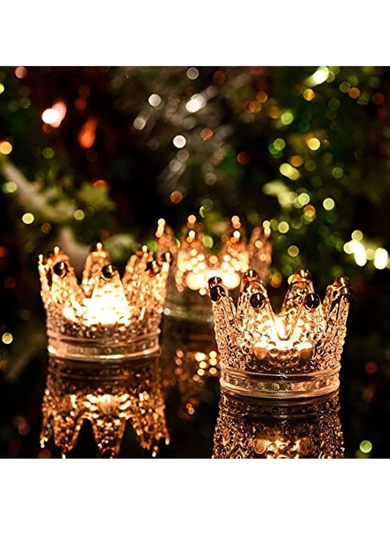 Loquat Crown Tea Light Candle Holders, Jewelry Holder for Wedding, Party and Home Decor  - Image 1