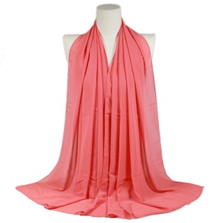 Solid Color Single Color Pearl Chiffon Scarf Malaysia Hot Selling Long Scarf Scarf Shawl Export Malaysia Watermelon red - pzsku/Z054955DE8AE34150F414Z/45/_/1743419052/a8f1884d-51db-4ce1-8c80-4a4f3e4a9cfc