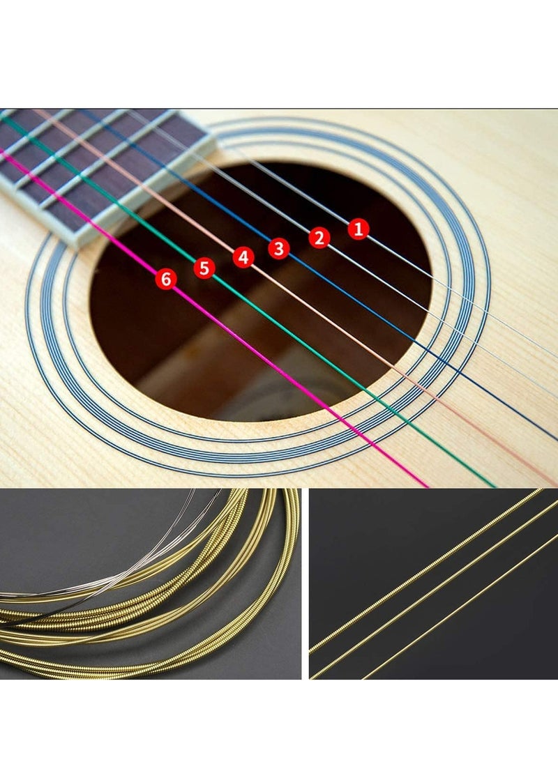 null - Guitar Strings Replace Steel Strings Used to Maintain The Strings Improve The Sound Quality of The Guitar Suitable for Beginners to Replace Steel Strings 3 Groups of 18 - Image 1