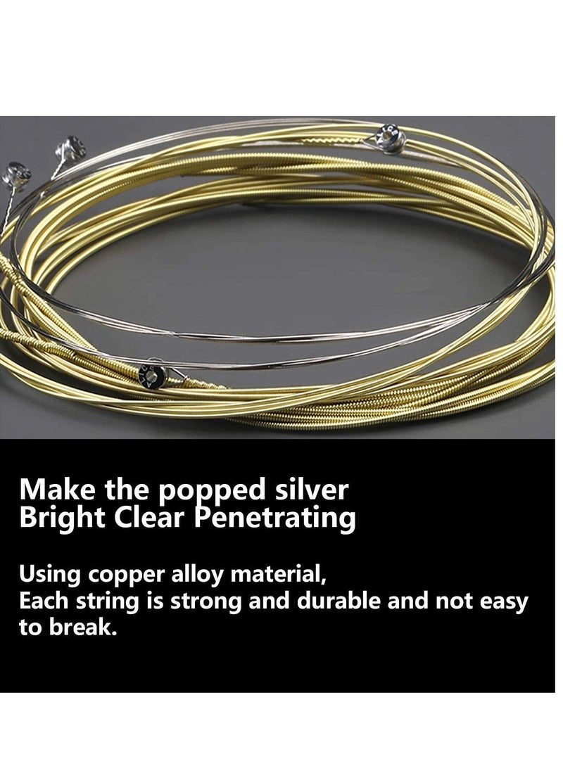 null - Guitar Strings Replace Steel Strings Used to Maintain The Strings Improve The Sound Quality of The Guitar Suitable for Beginners to Replace Steel Strings 3 Groups of 18 - Image 1