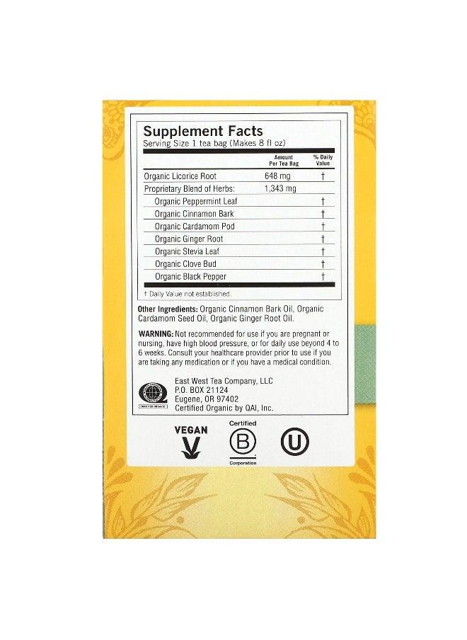 Yogi Tea Yogi Tea, Egyptian Licorice Mint, Caffeine Free, 16 Tea Bags, 1.12 oz (32 g)  - Image 2