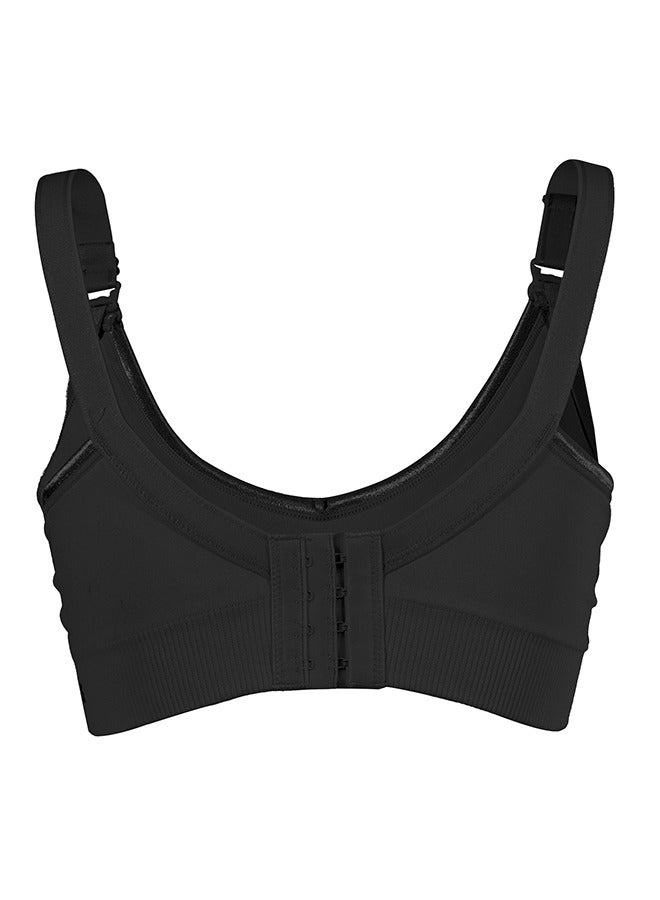 أوكوس حمالة صدر أمومة ورضاعة كاملة الأصلية - أسود - كبير - Image 3